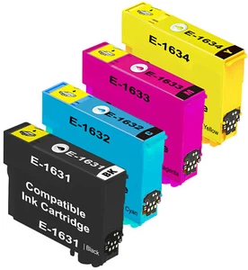 NON OEM 16XL Ink Cartridges For Epson WF2010 WF2510 WF2530 WF2540 WF2660 - Picture 1 of 84