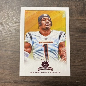 Ja’marr Chase Rookie RC 2021 Chronicles Gridiron Kings PINK #GK-24 Bengals #1 - Picture 1 of 2