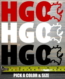 Hidalgo Mexiko Sticker Aufkleber Mexican HGO State Beach Estado Mexicano Beach - Bild 1 von 9