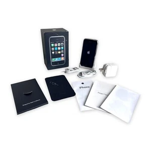 Apple iPhone 2G 1. Generation 8GB OVP mit passender IMEI & Zubehör - Bild 1 von 24