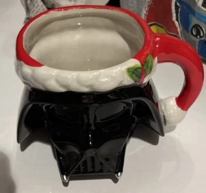 Disney Star Wars Mug Darth Vader Santa Clause! Send An Offer!! - Picture 1 of 6