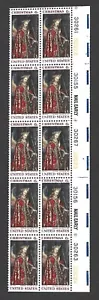 US Stamp 1363 CHRISTMAS 6 CENT PLATE BLOCK OF 10 Mint NH OG FREE SHIP - Picture 1 of 1