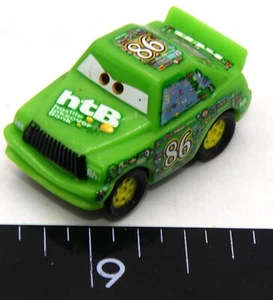 Disney Pixar Micro Drifters Chick Hicks Mini Racing Car Ball Figure - Picture 1 of 4