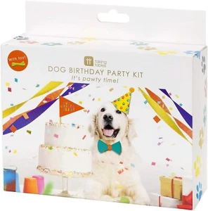 Mesas parlantes PAWTY-PARTYBOX Mascota Perro Cumpleaños Fiesta Caja Todo en Uno, Papel - Imagen 1 de 2
