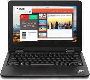 Lenovo Thinkpad 11E YOGA GEN6 11.6"Touchscreen Intel m3-8100Y 8GRAM 128GSSD W10 - Picture 1 of 8