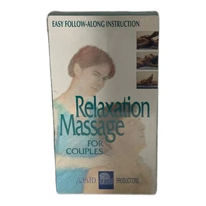 Relaxation Massage For Couples Instruction by Licensed Therapists VHS Tape - Picture 1 of 6