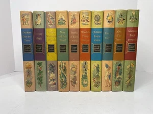 Durch goldene Fenster Komplettsatz 10 Kindergeschichtenbücher 1958 Erstausgabe - Bild 1 von 11