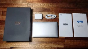 【MINT】GPD Pocket 2 Intel m3-7Y30  8GB RAM SSD128GB128eMMC Win10 USED - Picture 1 of 5