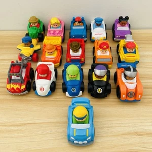 Fisher Price Little People Cars Wheelies Racers Bulk Lot Toys Cars x 10 - Bild 1 von 10