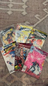 Vintage Comic Book Lot - Superman, Batman, Spider-Man, Krull, DC Marvel (6) - Picture 1 of 1