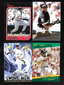 Lotto di 4 carte da baseball Frank Thomas, HOF - Foto 1 di 1