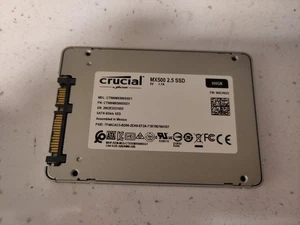 CT500MX500SSD1 Crucial MX500 500GB SSD 2.5" SATA – Great Condition - Picture 1 of 2