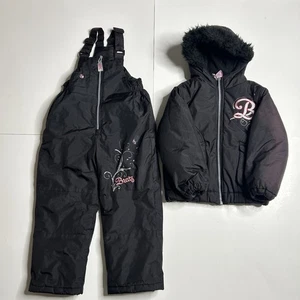 De Colección Retro 2 Piezas Traje de Nieve Muñeca Bratz Tema Niños Talla 4/5 Chaqueta Negra Raro - Imagen 1 de 6
