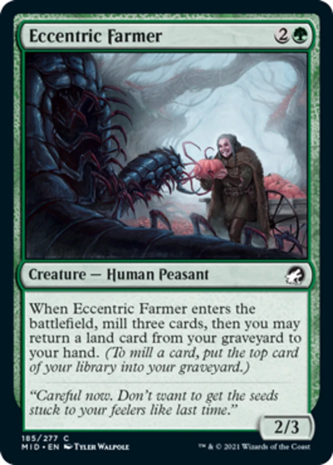 x1 Eccentric Farmer - Innistrad: Midnight Hunt - NM - MTG - Image 1 of 1