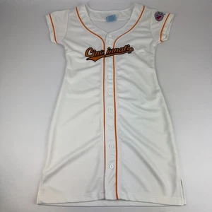 Vestido jersey de béisbol Steve & Barry's para mujer talla M Cincinnati Cherry League - Imagen 1 de 8