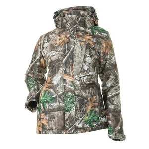 Realtree Mens 2XL Camo Outdoor Hunting Camping Insulated Jacket Hooded Full Zip - Picture 1 of 15