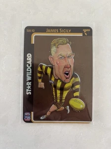 2025 AFL Teamcoach Star Wildcard James Sicily SW-10 Hawthorn Hawks - Picture 1 of 2