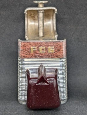 NOS 30s 40s 50s ART DECO UNDER DASH 6 VOLT ACCESSORY FOG LIGHT LAMP SWITCH - Image 1 of 4