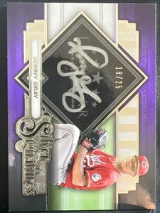 Sonny Gray 2022 Topps 5 Star Auto Silver Signatures Purple /25 Reds Twins #SS-SG - Picture 1 of 2