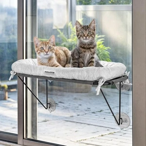 Cat Window Perch, Durable Feline Window Bed, Comfy Perch for 360 Views, Durab... - Picture 1 of 9