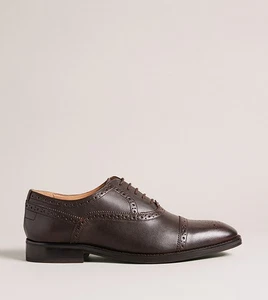 NEU UND VERPACKT Ted Baker Arnie Leder Oxford Halbschuhe - braun Gr: 11, 9, 8 UVP: 130,00 £ - Bild 1 von 4