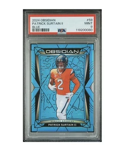 Patrick Surtain II PSA 9 2024 Panini Obsidian - Blue /25 #59 Denver Broncos - Picture 1 of 2