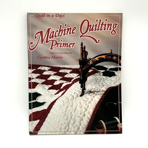 VTG QUILT IN A DAY Cynthia Martin Quilting Primer Book 1996 + Stencils Included - Imagen 1 de 5