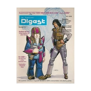Digest Gro Travellers' Dige #11 "System Survey, 2300, Missing in Trans Mag VG+ - Imagen 1 de 2