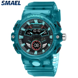 SMAEL Men Digital Watch Sport Watches Shockproof Wristwatch Boys LED Stopwatch - Picture 1 of 29