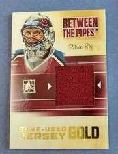 PATRICK ROY COLORADO AVALANCHE GAME USED JERSEY GOLD  2010-11 BETWEEN THE PIPES 