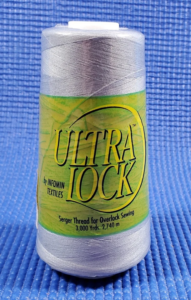Ultra Lock SILVER/GRAY Serger Thread for Overlock Sewing 3000 Yards - Image 1 of 1