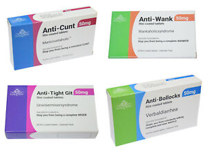 Joke Prank Pill Medication Box Ideal Present for April Fool's fools day trick