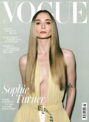 Vogue Magazine: Sophie Turner, Ewan Mitchell, Anne Hidalgo, Fashion, June 2024