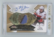 2014-15 Fleer Showcase Hot Prospects /175 Johnny Gaudreau #202 Rookie Alberta