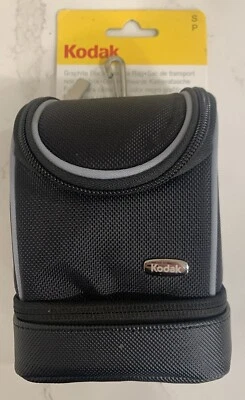 Kodak Graphite Black Camera Case SP Travel Protection Digital Carry Storage - Image 1 of 4