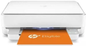 Imprimante fax recto verso couleur multifonction WiFi Duplex HP Envy 6022e - Photo 1/6