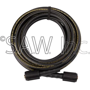 012-0174 Tuyau haute pression Coleman 25 pieds 3200 PSI avec raccords torsadés 22 mm - Photo 1 sur 3