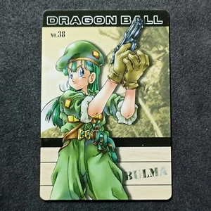 Bulma No. 38 Dragon Ball Gummy Card Bandai 2004 Japanese Exc/Nm - Imagen 1 de 6