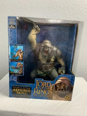 LOTR The Two Towers Armored Troll Electronic Sound and Action - Image 1 of 4