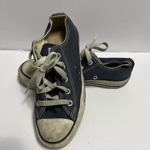 Converse All Star Low Top Blue M9697 Size 4 Men’s - Picture 1 of 9