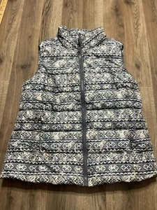 Ruff Hewn Jacket, Women's Size Large, Blue Green White, Full Zip, Vest - Picture 1 of 8