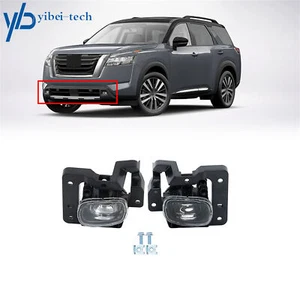 For 2023 2024 Nissan Pathfinder LED Fog Lights Front Lamps w/ Wiring Kit - Picture 1 of 9