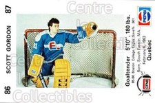 1986-87 Fredericton Express #9 Scott Gordon