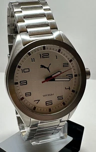 PUMA - WATCH Metal MENS 3 Silver PU103321001 - Picture 1 of 6