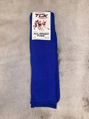 TCK MULTISPORT TCK ALL SPORT MULTISPORT KNEEHIGH TUBE SOCKS ROYAL BLUE MEDIUM-UNISEX, 1 Pair