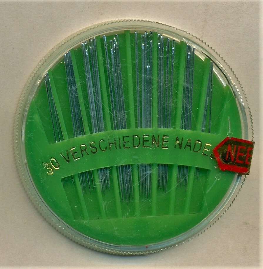 🧵30🧵 Nähnadeln in Spenderbox mix Nadeln Nadelset Kurzwarten stopfen Basteln - Bild 1 von 1