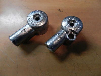  Lucas battery helmets 1 pair Austin Healey Jaguar MGTD MGTF MGA MGB Triumph** - Image 1 of 3