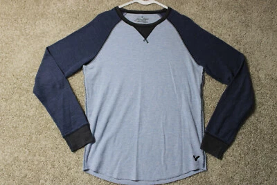 Heritage American Eagle Shirt Adult Medium Blue Athletic Casual Men - Image 1 of 4