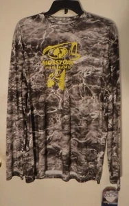 Herren EAG Elite Mossy Oak Elements Langarm Performance Angelhemd Größe 2XL - Bild 1 von 1