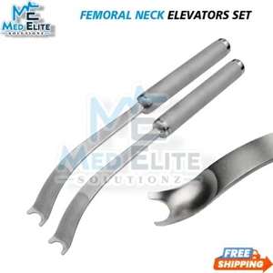 Orthopedic Mueller-type Femoral Neck Elevators Set of 2 pcs Top Quality - Picture 1 of 4